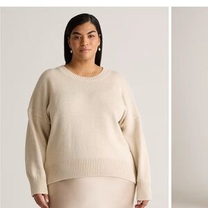 Quince Women's Boyfriend CrewNeck Sweater